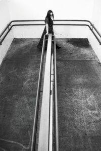gray long ramp that would scare someone